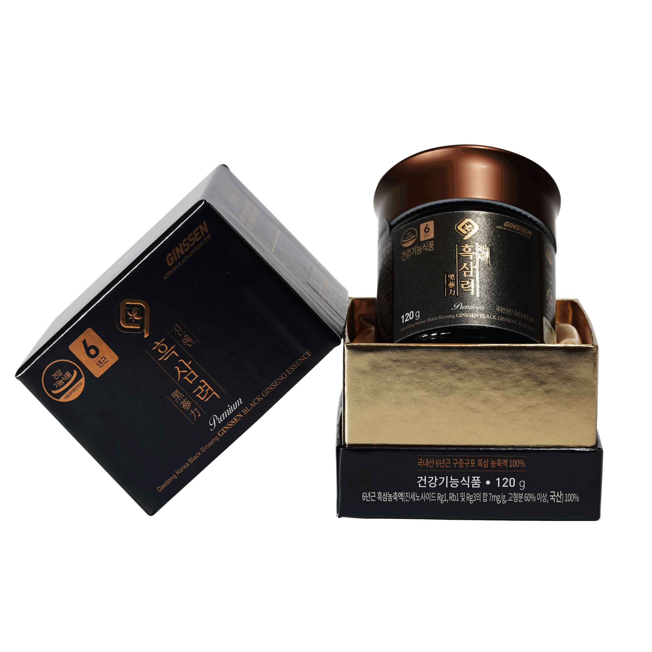 2 hộp Cao Hắc Sâm Daedong Hàn Quốc nguyên chất 120gram - 100% làm từ hắc sâm 6 năm tuổi.Tốt cho người tiểu đường, huyết áp, ngăn ngừa ung thư, tăng sức đề kháng