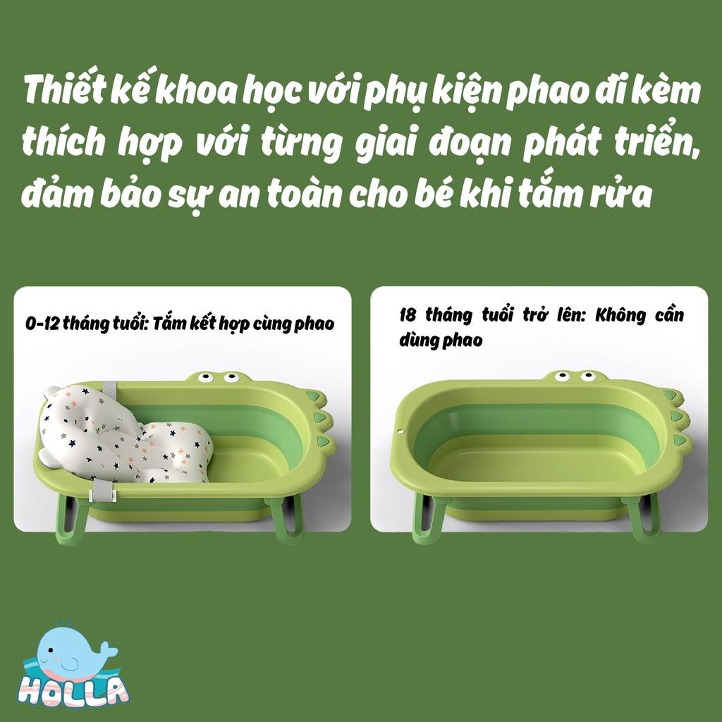 HCM Chậu Thau Tắm Trẻ Em Cho Bé Sơ Sinh Holla