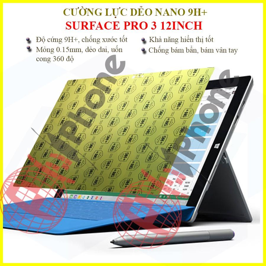 Dán cường lực dẻo nano dành cho  Surface Pro 3 12inch