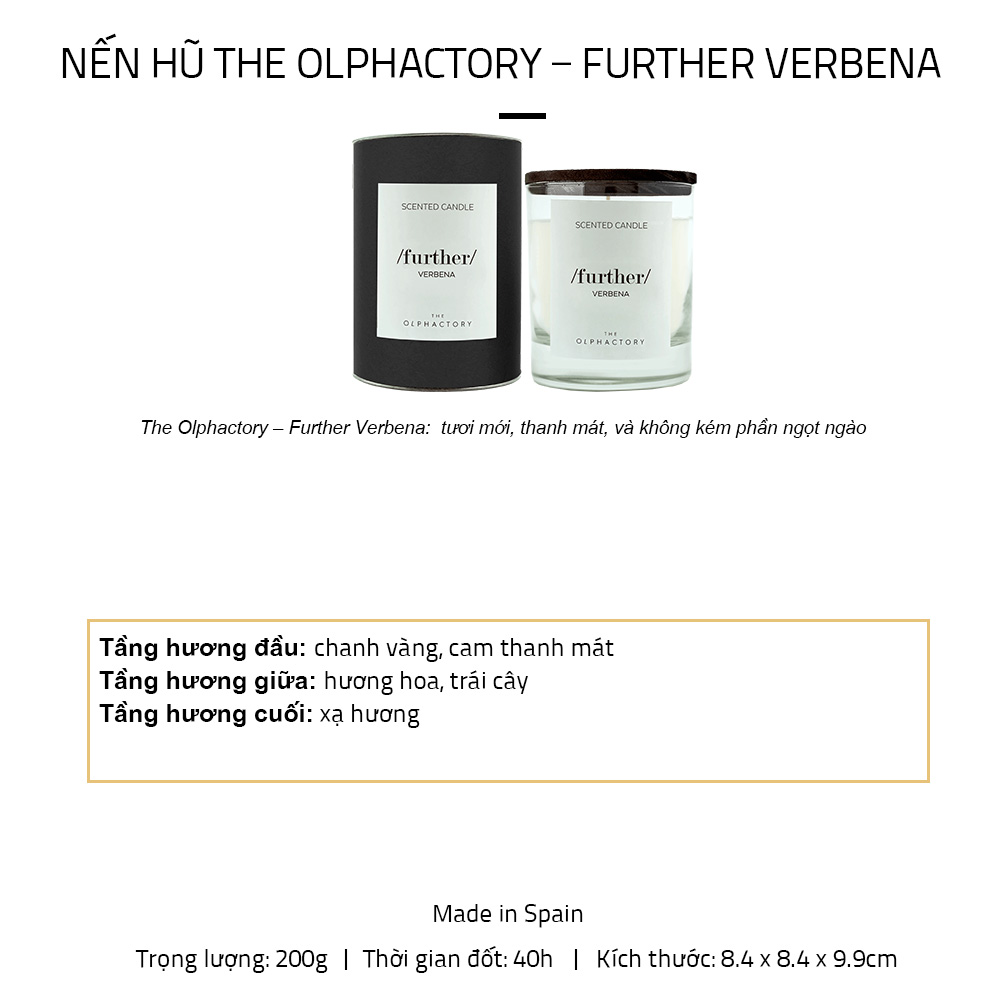 Nến thơm Ambientair The Olphactory Black