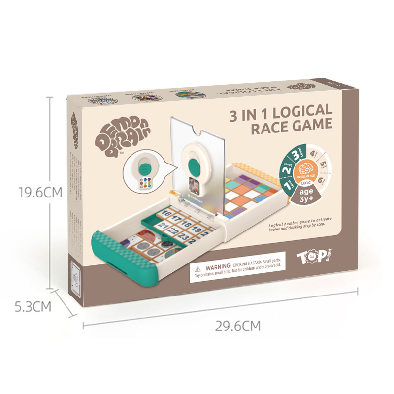 Logical race game 3in1 - Topbright - Đồ chơi cờ trí tuệ 3 trong 1 cho bé mã 120519G