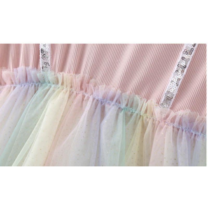 ĐẦM CÔNG CHÚA 7 MÀU BÉ GÁI SIZE 12-25KG HÀNG CAO CẤP