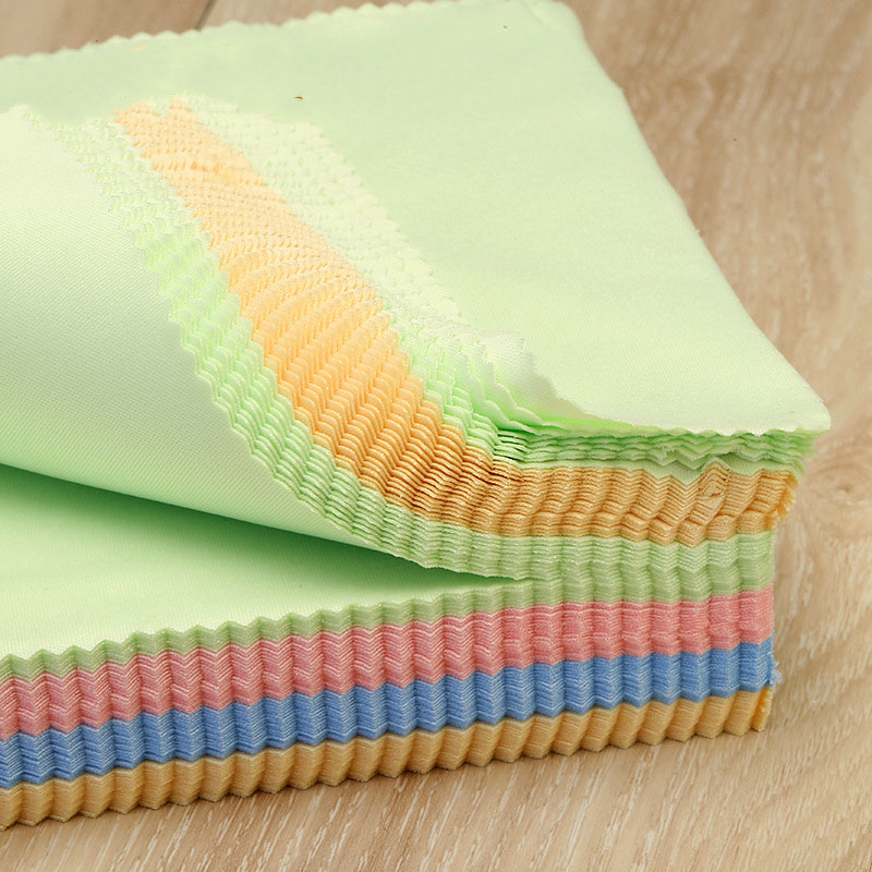 Set 5 khăn lau kính mắt, vải lau kính, đồng hồ điện thoại cotton thoáng khí PK6