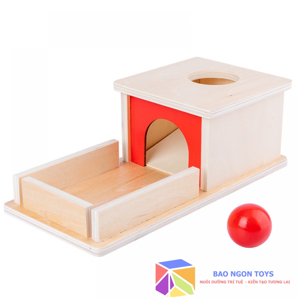 HỘP THẢ BÓNG MONTESSORI - BAO NGON TOYS - DG72