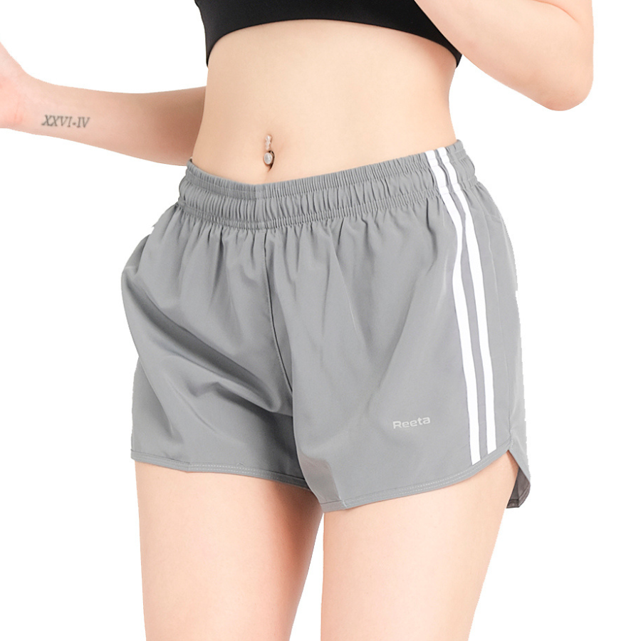 Quần short đùi thể thao nữ Reeta 2 lớp tập Gym - Yoga - chạy bộ - aerobic - A2211