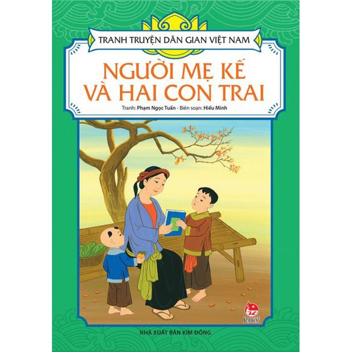 Sách - Tranh truyện dân gian Việt Nam Người mẹ kế và hai con trai - NXB Kim Đồng