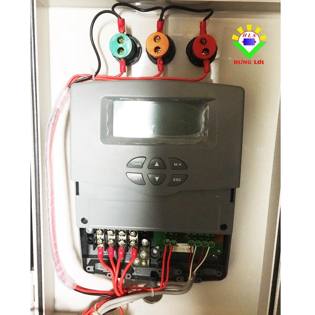 Tủ điện điều khiển nhiệt độ trong bồn bảo ôn tích hợp điều khiển nước lạnh hồi về bồn Máy Nước Nóng Năng Lượng Mặt Trời