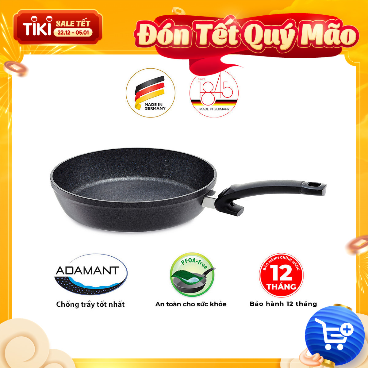 Chảo Fissler Levital Comfort 20cm-Hàng chính hãng 100%