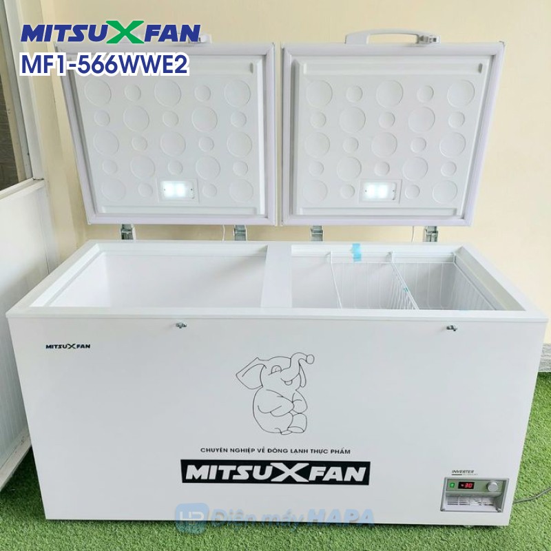 Tủ Đông MITSUXFAN MF1-766WWE2 Inverter, Dung Tích 850/ 600 Lít, Siêu Tiết Kiệm Điện, Cao Cấp Đa Chức Năng 6 Trong 1, MF1766WWE2, Tủ Cấp Đông Tiêu Chuẩn Châu Âu - Giao Miễn Phí TP.HCM &amp; Lân Cận, Hàng Chính Hãng