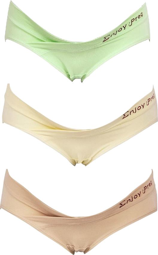Bộ 3 Quần Lót Cho Bà Bầu Enjoy Preg QB05 QB04 QB03 (Nhiều Màu) (Size