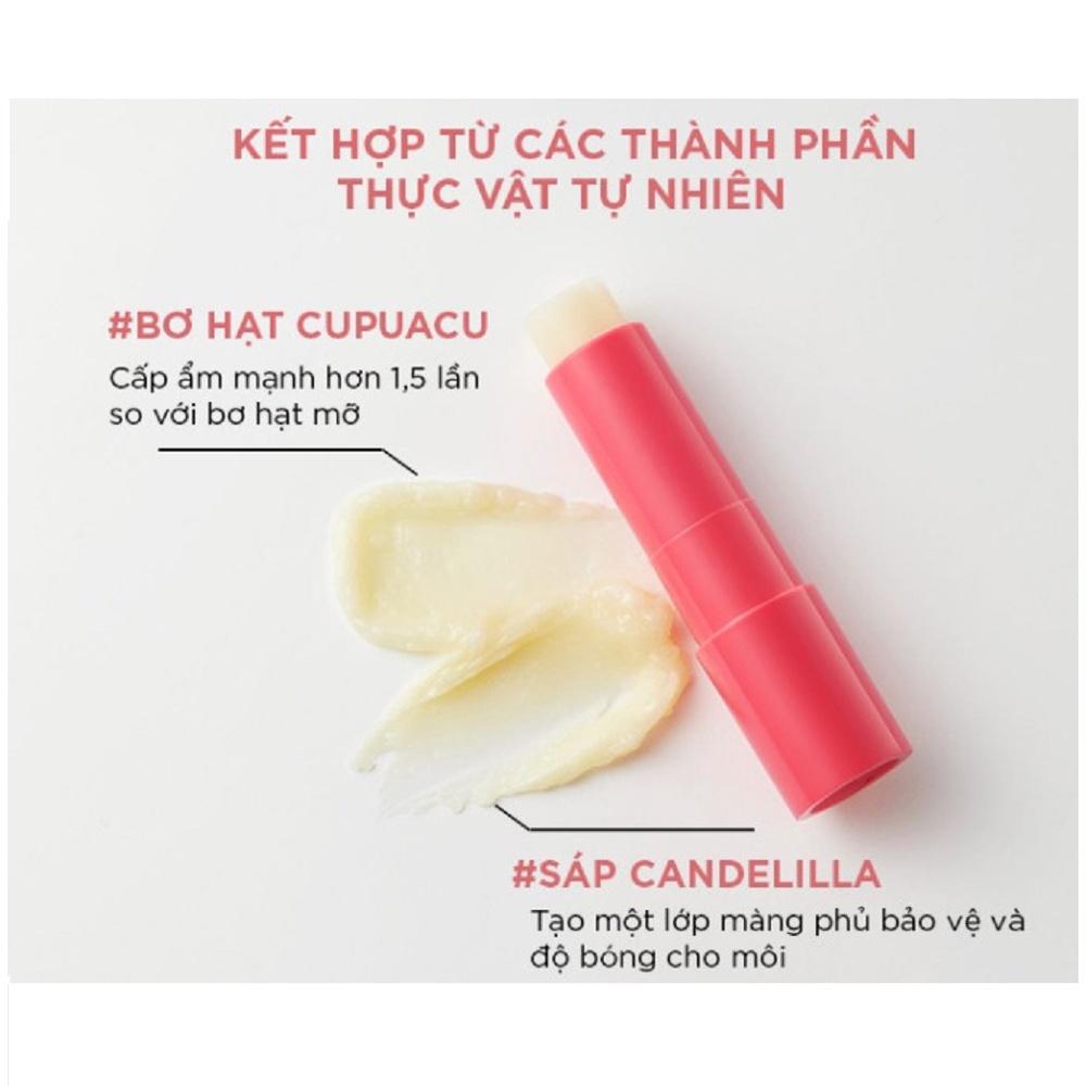 Bộ 3 Sản Phẩm Dưỡng Môi Dưỡng Ẩm Cho Môi Unpa Bubi Bubi Lip (Son3.8g, TTBC10ml, Tinh chất 10ml)