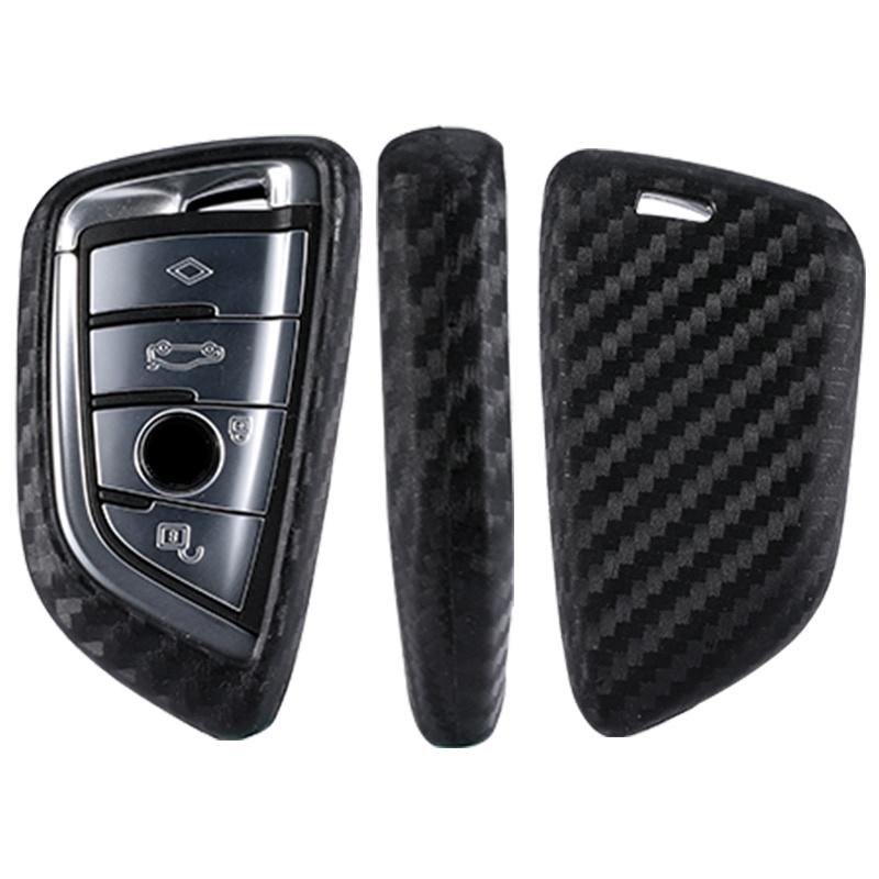 Vỏ Chìa Khóa Điều Khiển Từ Xa Bằng Sợi Carbon Cho Bmw X1 X3 X5 X6 Series 1 2 5 7 F15 F16 E53 E70 E39 F10 F30 G30