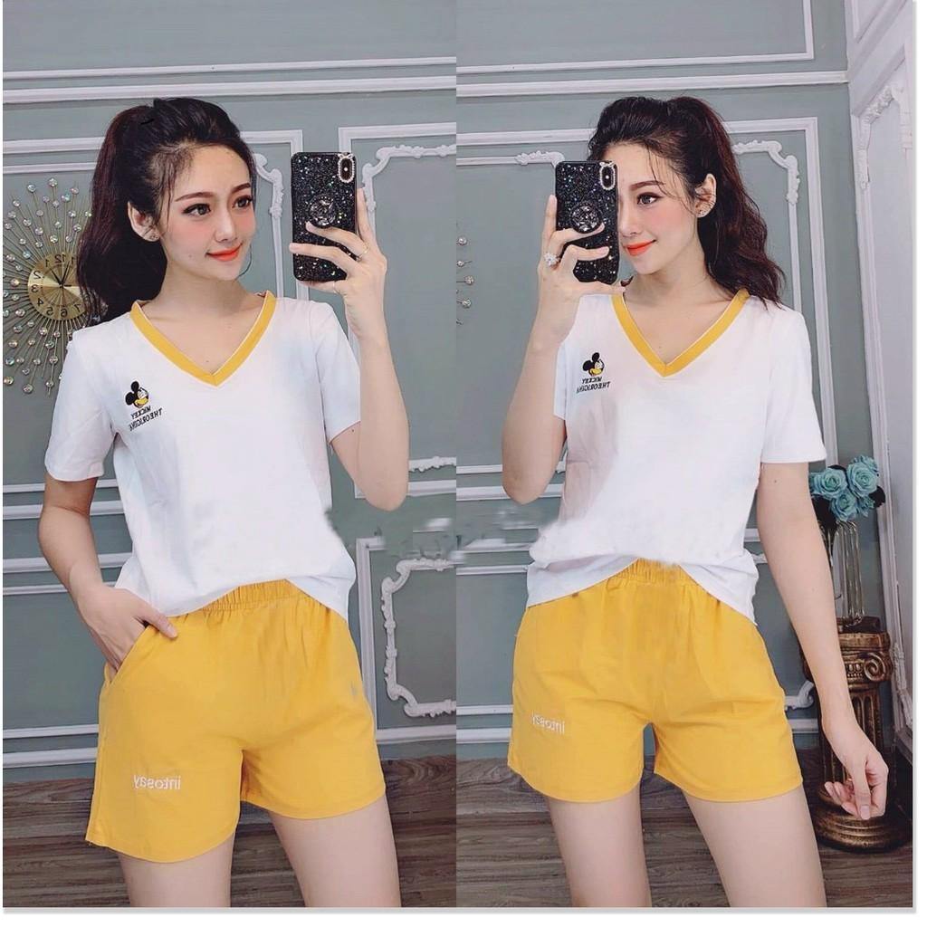 SET ĐÒ ĐÙI,CHẤT LIỆU VÃI THUN CO GIẢN 4C,VÀ THOÁNG MÁT CHO MÙA HÈ NĂM NAY THỜI TRANG KING STORE