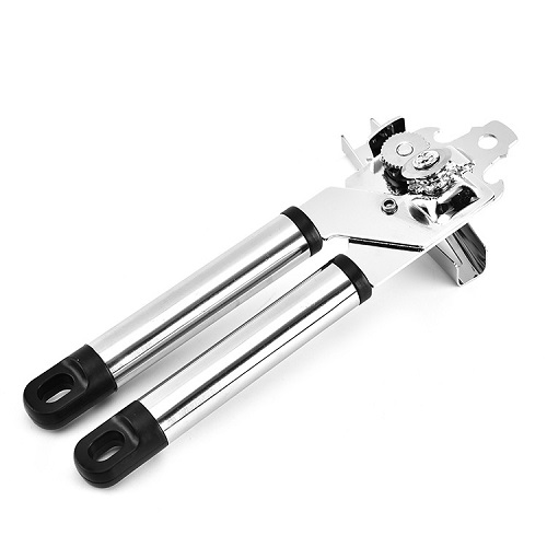 Combo Dụng cụ khui hộp đa năng cầm tay bằng Inox+ Dụng cụ vắt chanh vắt, vắt cam Inox cao cấp