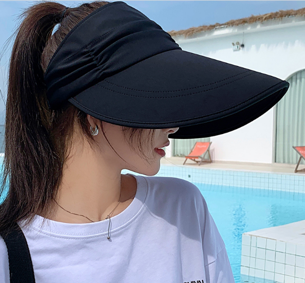 Hình ảnh Mũ rộng vành chống nắng chống tia UV tuyệt đối mới, nón nữ chống nắng đi biển thời trang