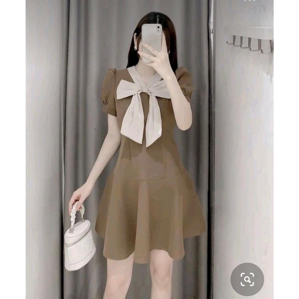 Rập giấy A0 mã 1622 - Rập đầm xòe thắt nơ