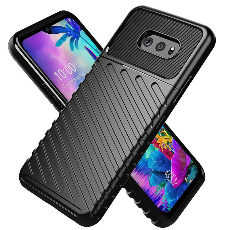 Ốp lưng cho LG V50S – G8X dẻo đen chống sốc