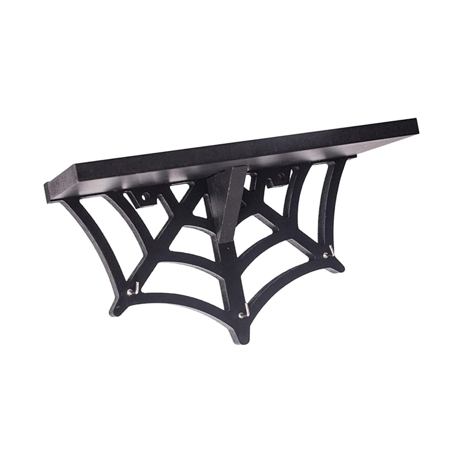 Halloween Wall Mounted Shelf Display Shelf ,Halloween Decorations Black Room Decor ,Storage Rack Holder Floating Storage Rack for Home, Bedroom
