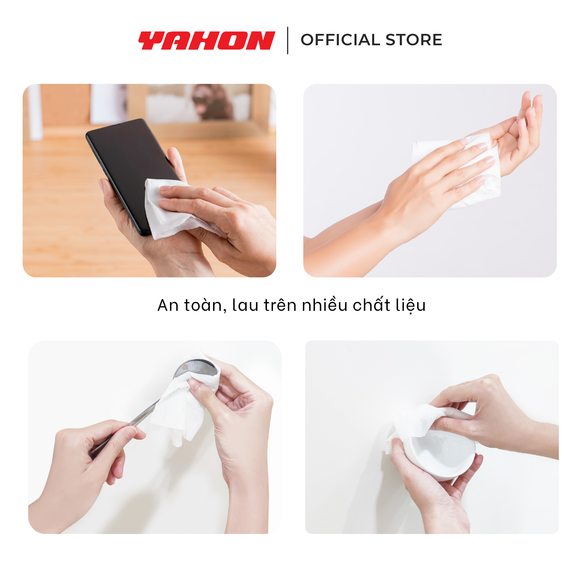 Lốc 3 Gói Khăn Ướt Cồn Mini LET-GREEN 12 Miếng | Nhỏ Gọn, Tiện Lợi