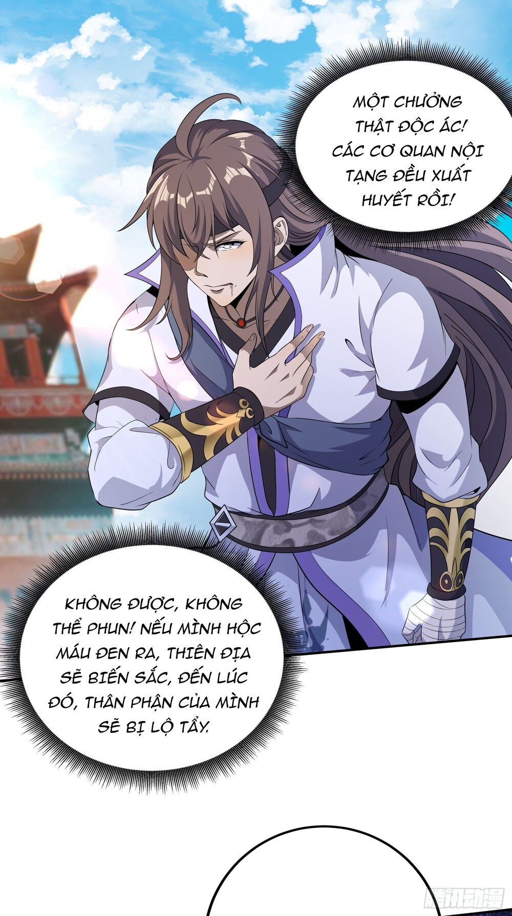 vận rủi thực không phải cha ta chapter 8 12