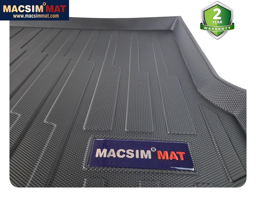 Thảm lót cốp Hyundai Kona 2018-đến nay nhãn hiệu Macsim chất liệu TPV cao cấp màu đen