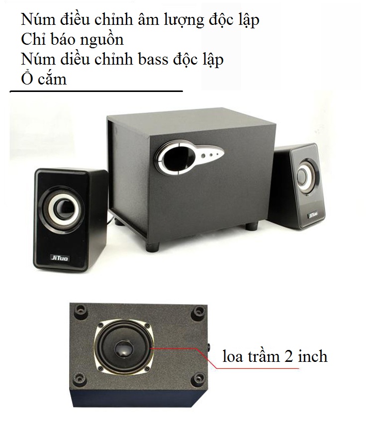 Loa Vi Tính JT1157 - Hàng Nhập Khẩu