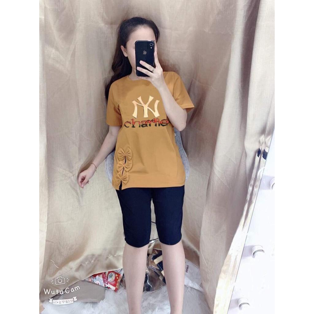 SET BỘ ĐỒ COTTON NỮ XINH XẮN NĂNG ĐỘNG TRẺ TRUNG