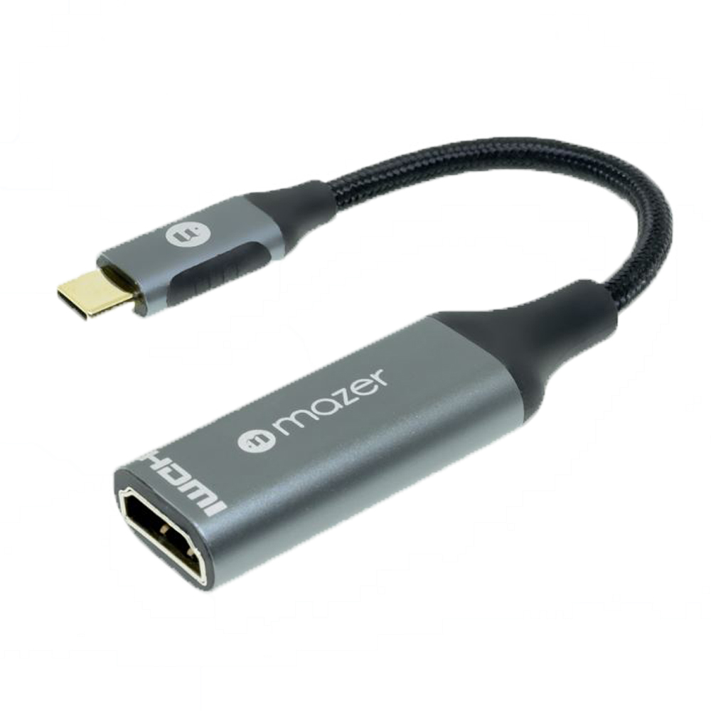 Bộ Chuyển Đổi Mazer ALU USB-C to HDMI 4k/60Hz Adapter - Hàng Chính Hãng