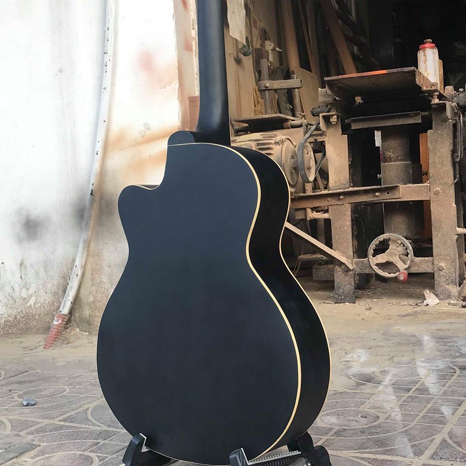 Đàn guitar acoustic có ty ET-075SV Tặng kèm bao da 3 lớp