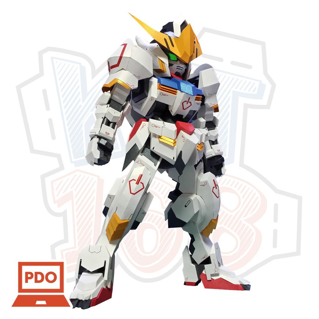 Mô hình giấy Gundam Robot SD Barbatos