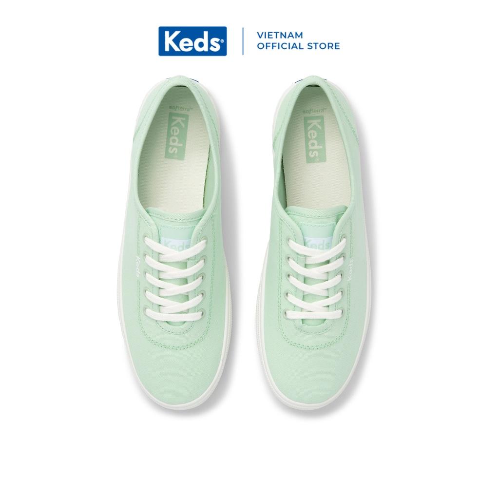 Giày Keds Nữ- Breezie Canvas Mint- KD065863WF