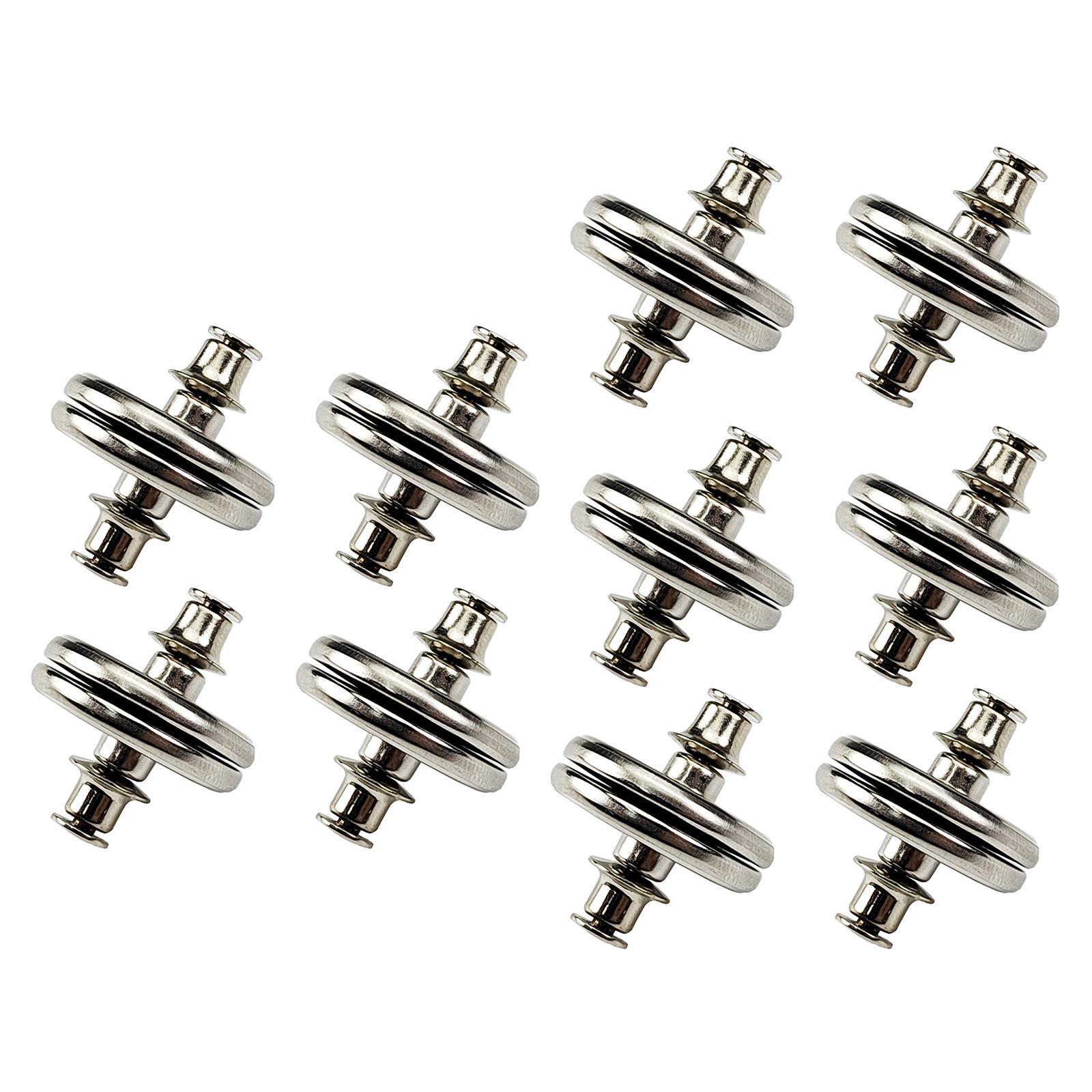 10Pcs Curtain Closure Drapery Buckle Pergola Shower Curtain Clips