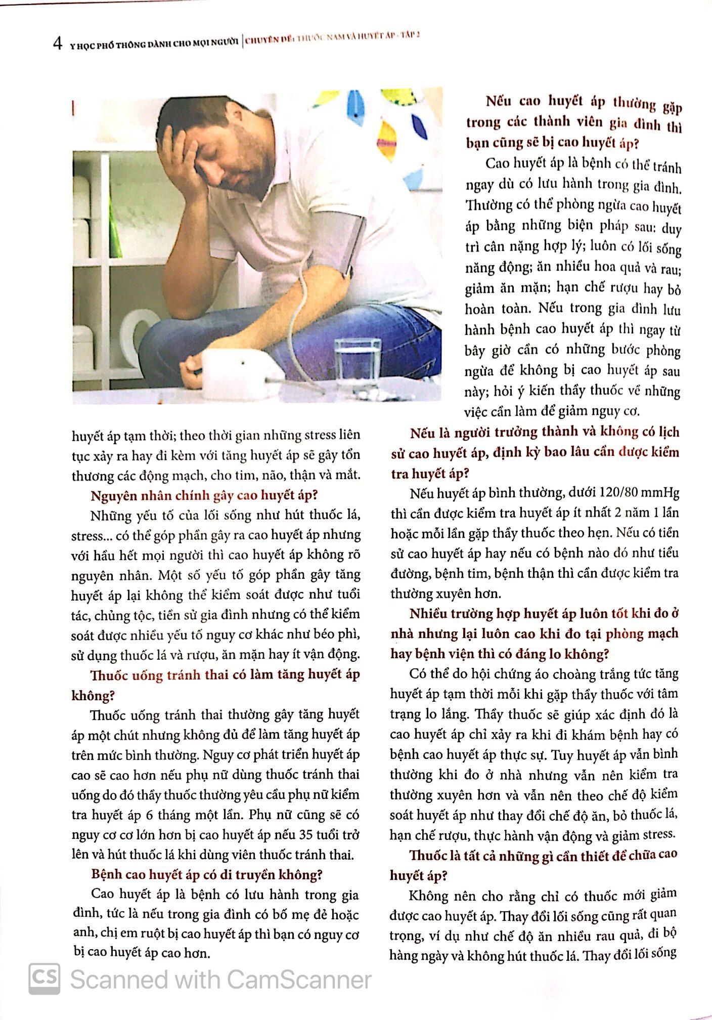 Y Học Phổ Thông - Thuốc Nam Và Huyết Áp (Tập 2)