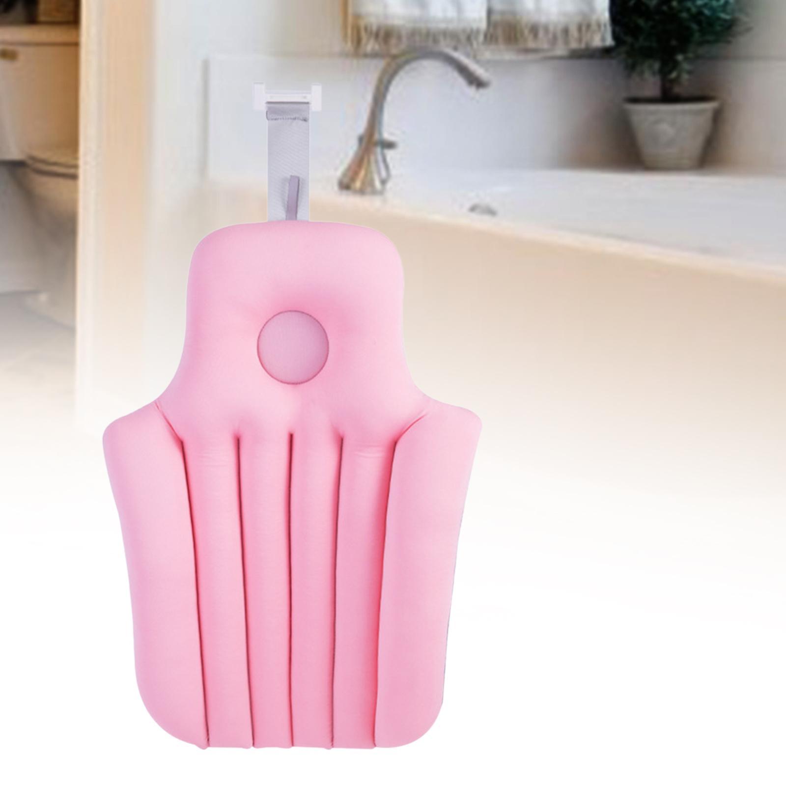 Bath Pillow, Relaxing Bath Pillows for Tub Neck and Back Support, Bathtub Pillow Headrest Cushion, Bath Tub Pillow, Bath Accessories