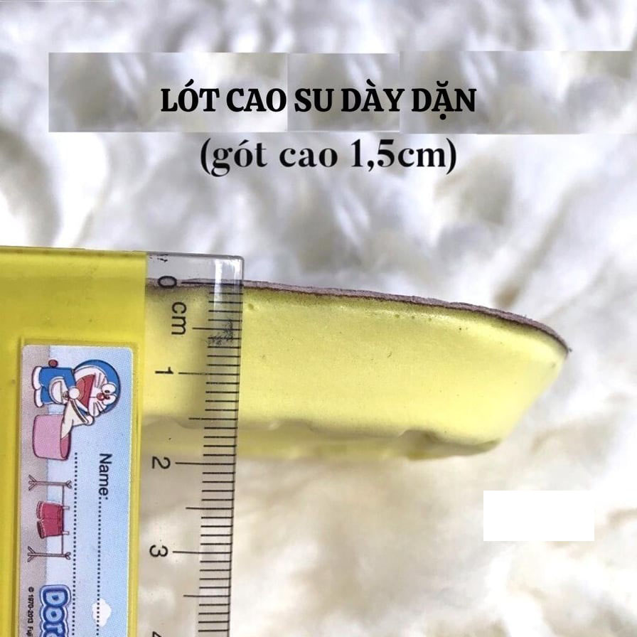 Lót Giày Thể Thao Chất Liệu Cao Su Non Tăng 1,5 cm D13