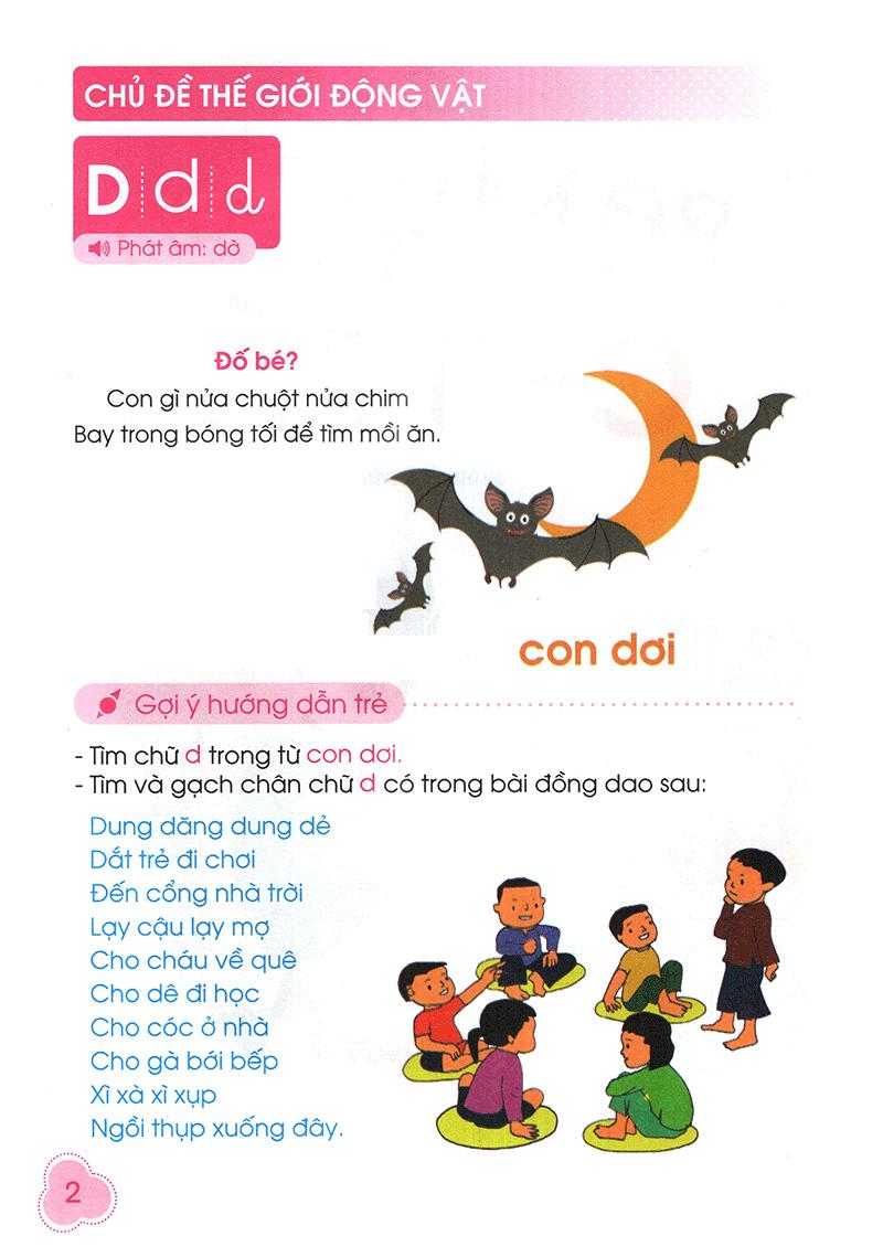 Sách Bé Làm Quen Với Chữ Cái - Quyển 2