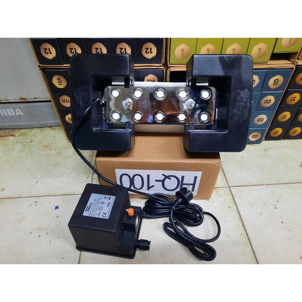 Máy tạo khói thủy sinh 3 đầu -5 đầu -10 đầu có đèn đổi màu, bộ phun khói tiểu cảnh