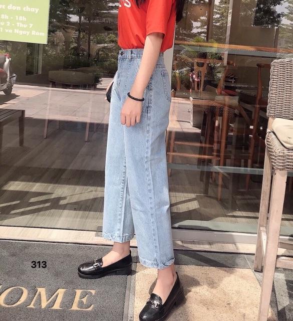 Quần Baggy JEANS ống suông