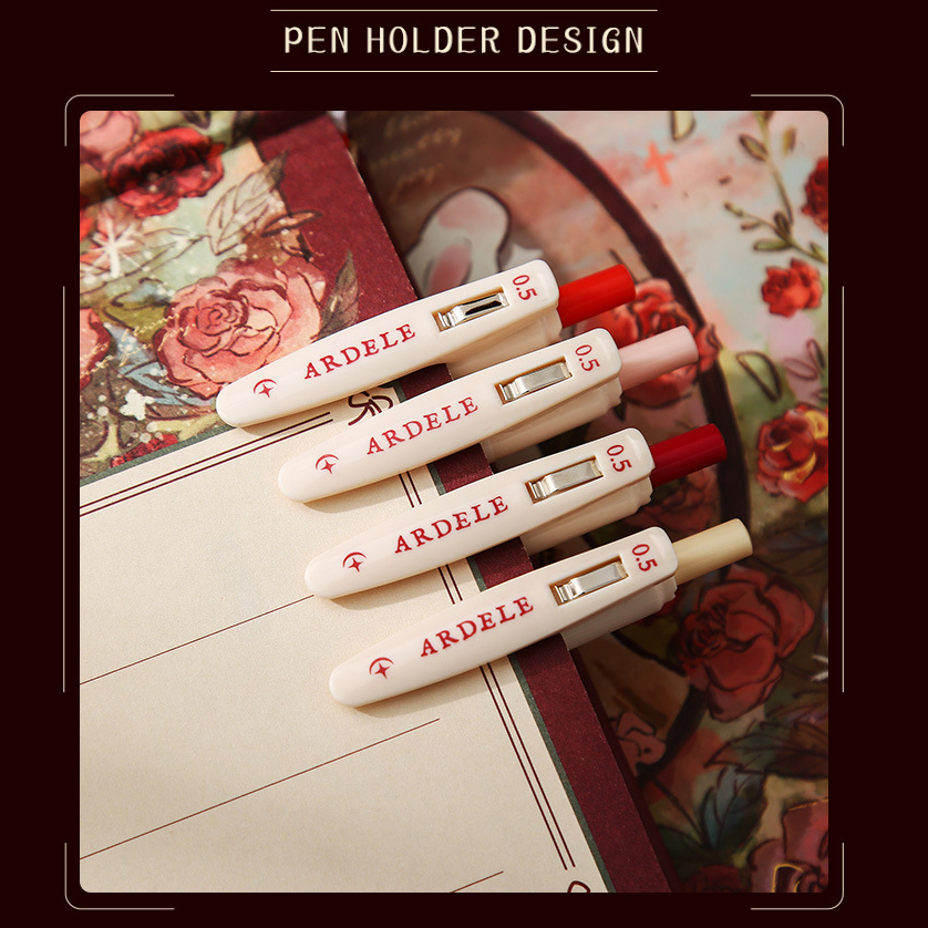 Bút bi nước - bút gel phong cách cổ điển ARDELE'S ROSE MANOR - but010