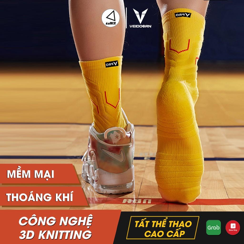 Tất Cổ Cao Nam Nữ Veidoorn, Thoáng Khí Chống Trơn Trượt VT002