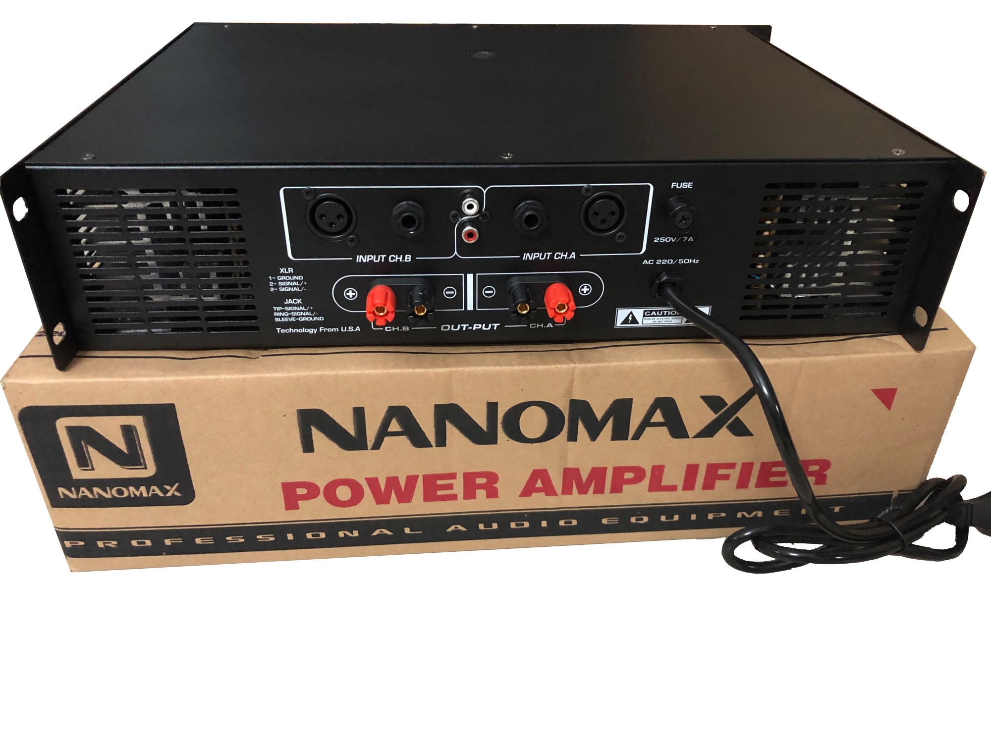 Main Cục Đẩy 32 Sò Nanomax F-35 Công Suất 3200w Hàng Chính Hãng