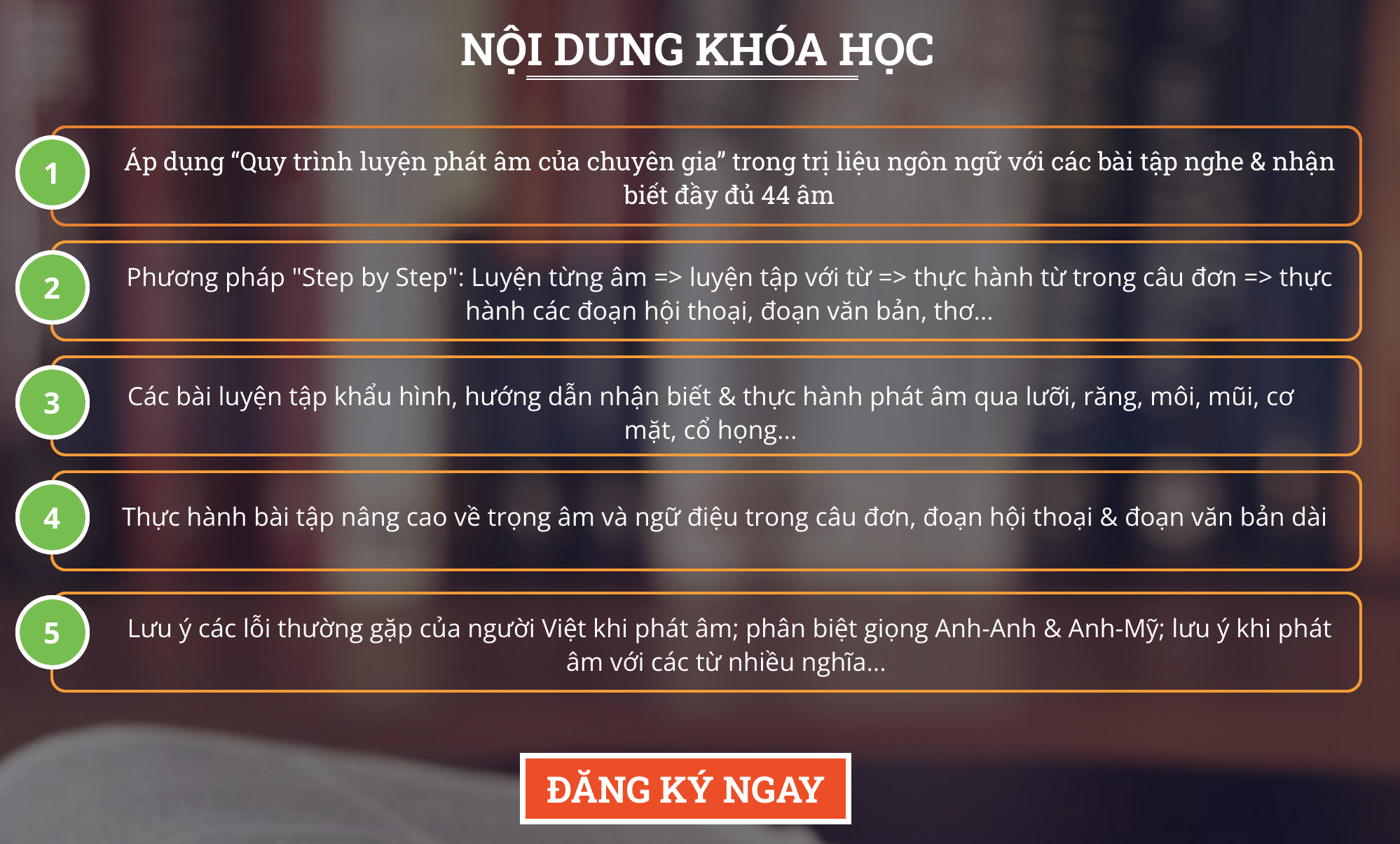 [WeStudy.vn] Khoá học Luyện phát âm tiếng anh cùng chuyên gia