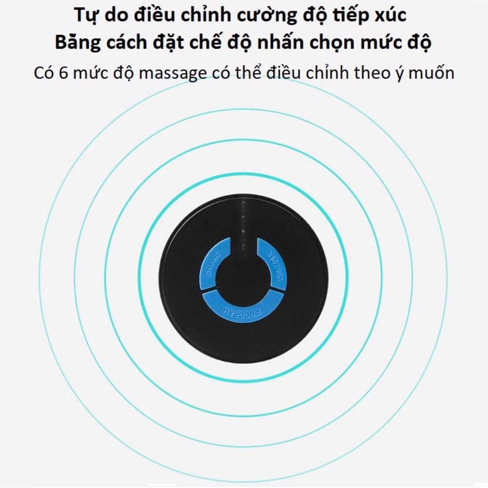 Miếng dán massage xung điện cổ vai gáy, massage toàn thân, cơ bắp chân tay, 8 chế độ mát xa, 19 cường độ tuỳ chỉnh