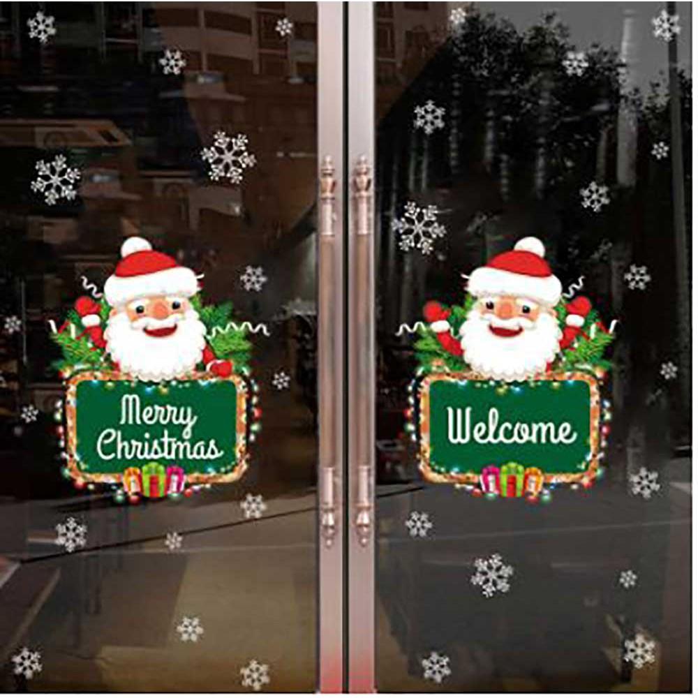 DECAL TRANG TRÍ NOEL 2 MẶT 2021 SỐ 15