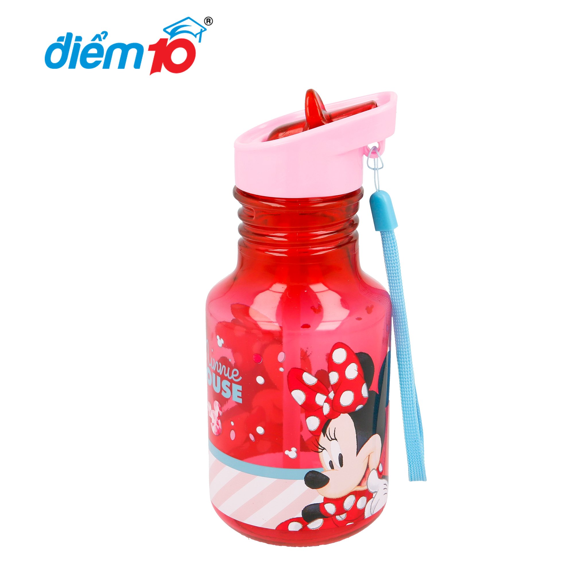 Combo cặp chống gù Thiên Long Điểm 10 Nature Quest kèm túi rút bình nước Minnie 2