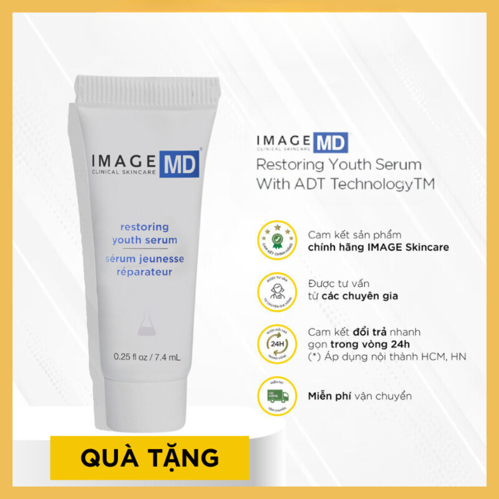 [QUÀ TẶNG] Serum trẻ hóa và cung cấp Peptide chống lão hóa IMAGE MD Restoring Youth Serum 7g