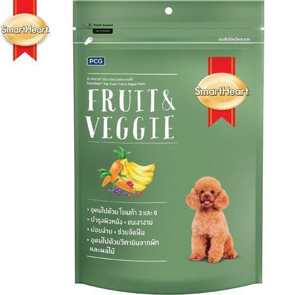 Bánh thưởng cho chó Smartheart Fruit &amp; Veggie 100g