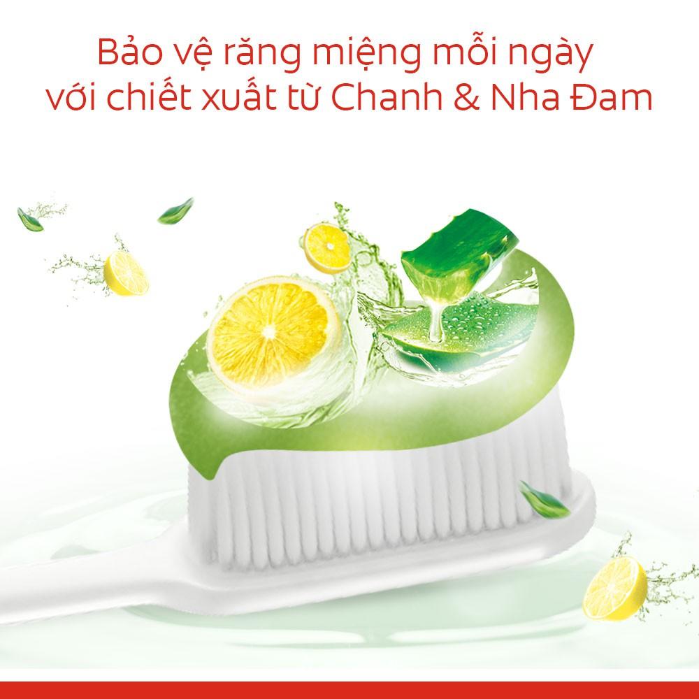 Bộ 3 Kem đánh răng Colgate thiên nhiên thơm mát thuần khiết từ Chanh &amp; Nha Đam 180g