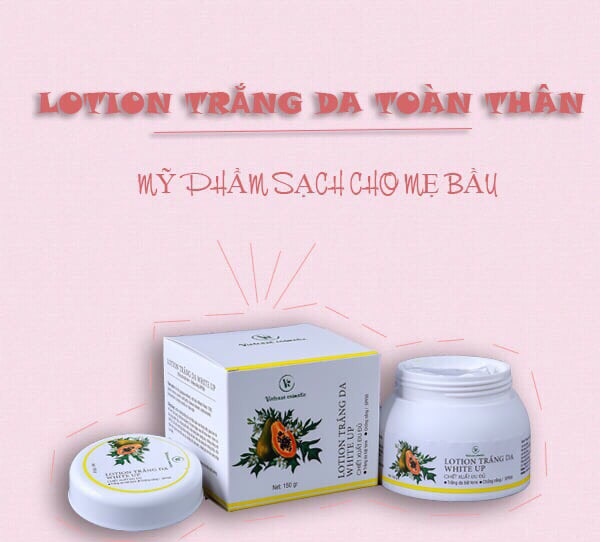 Lotion trắng da toàn thân