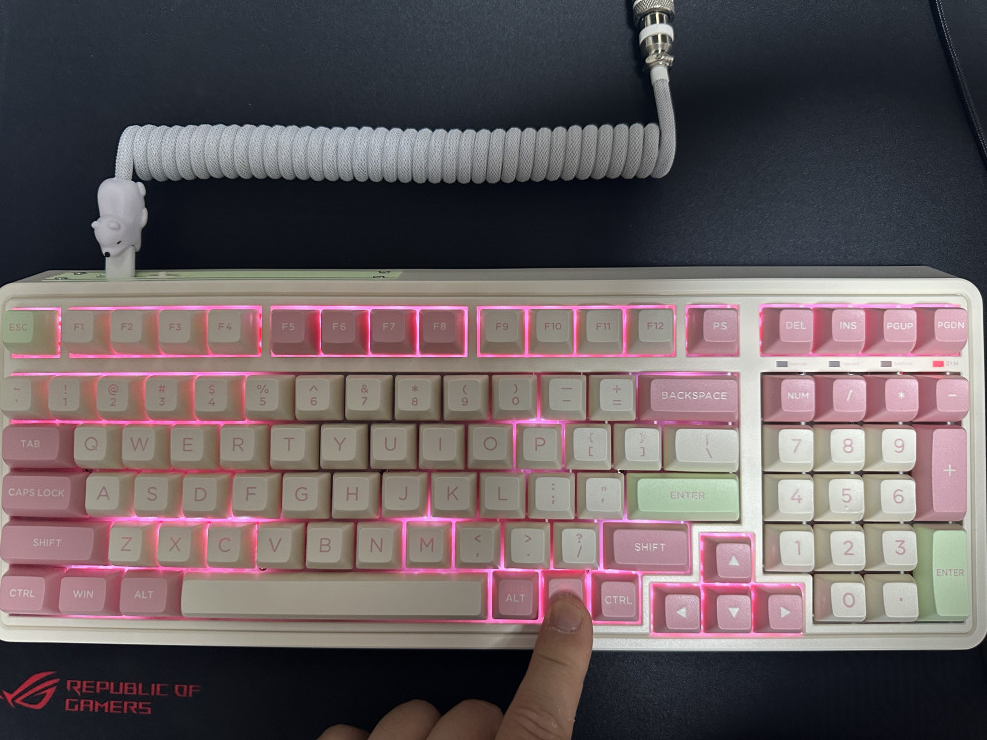 Bàn phím FL-Esports CMK99 SAM Strawberry - Bảo hành chính hãng 12 tháng
